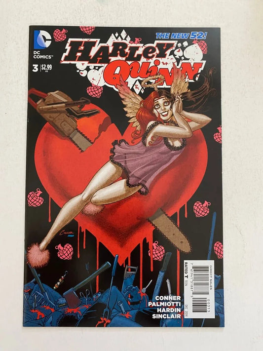 HARLEY QUINN #3 Vol 2 NM- 3rd Print Amanda Conner Variant