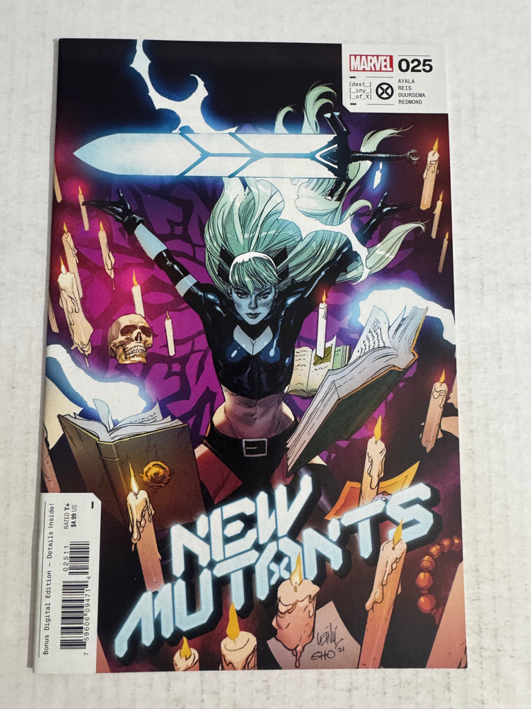 NEW MUTANTS #25 Vol 4 NM Leinil Yu Cover