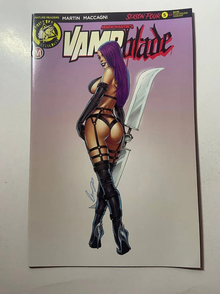 VAMPBLADE Season Four #5 NM- Chatzoudis Variant