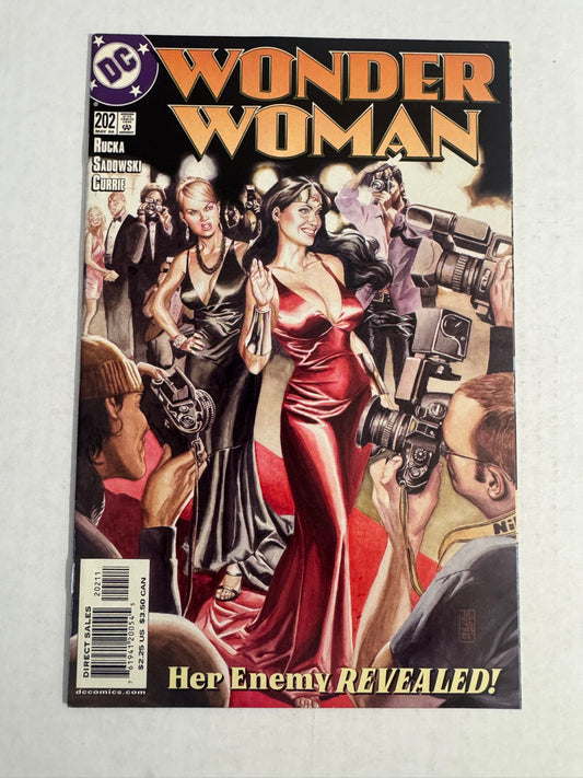 WONDER WOMAN #202 Vol 2 NM- JG Jones Cover