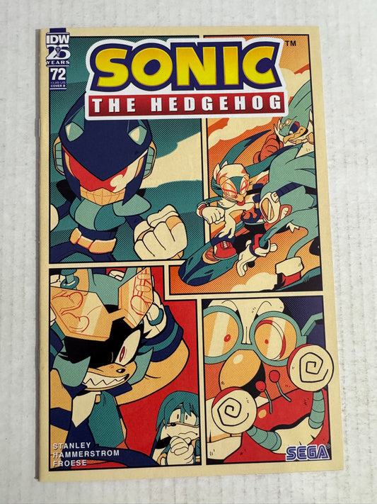 SONIC THE HEDGEHOG #72 NM B Variant