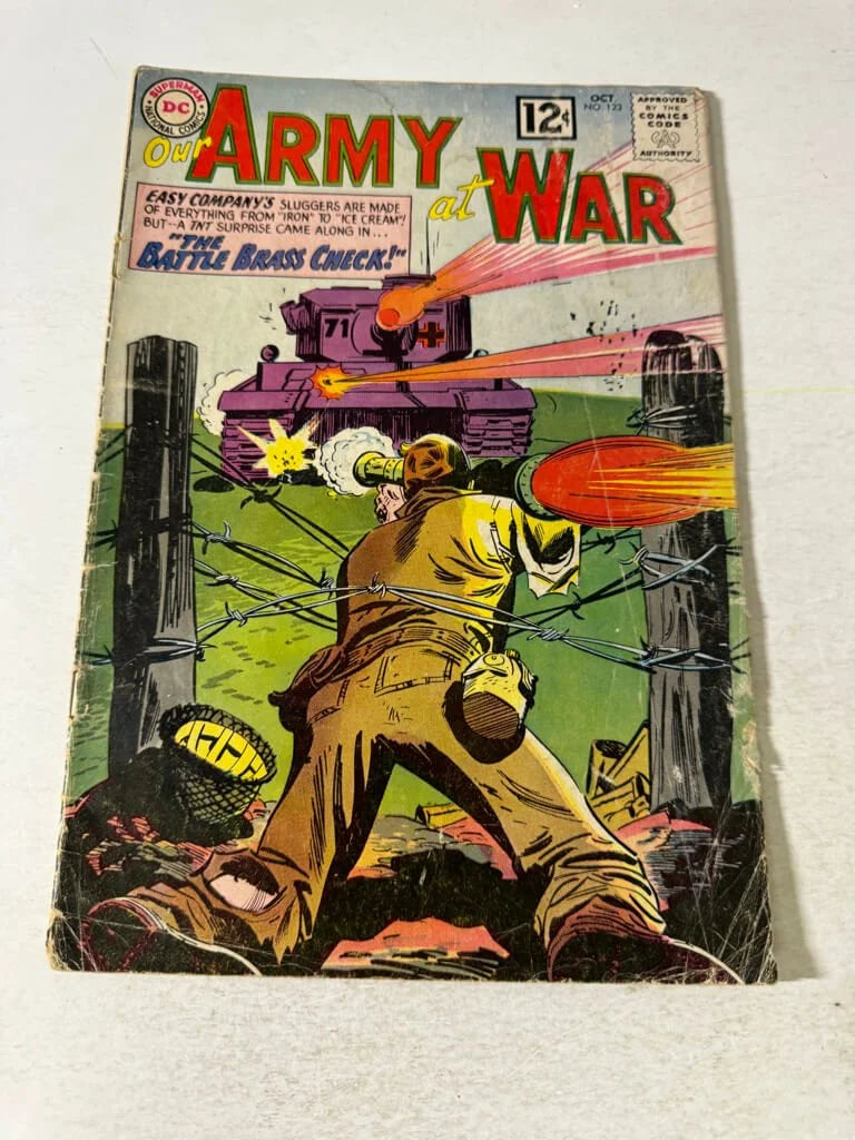 OUR ARMY AT WAR #123 GD