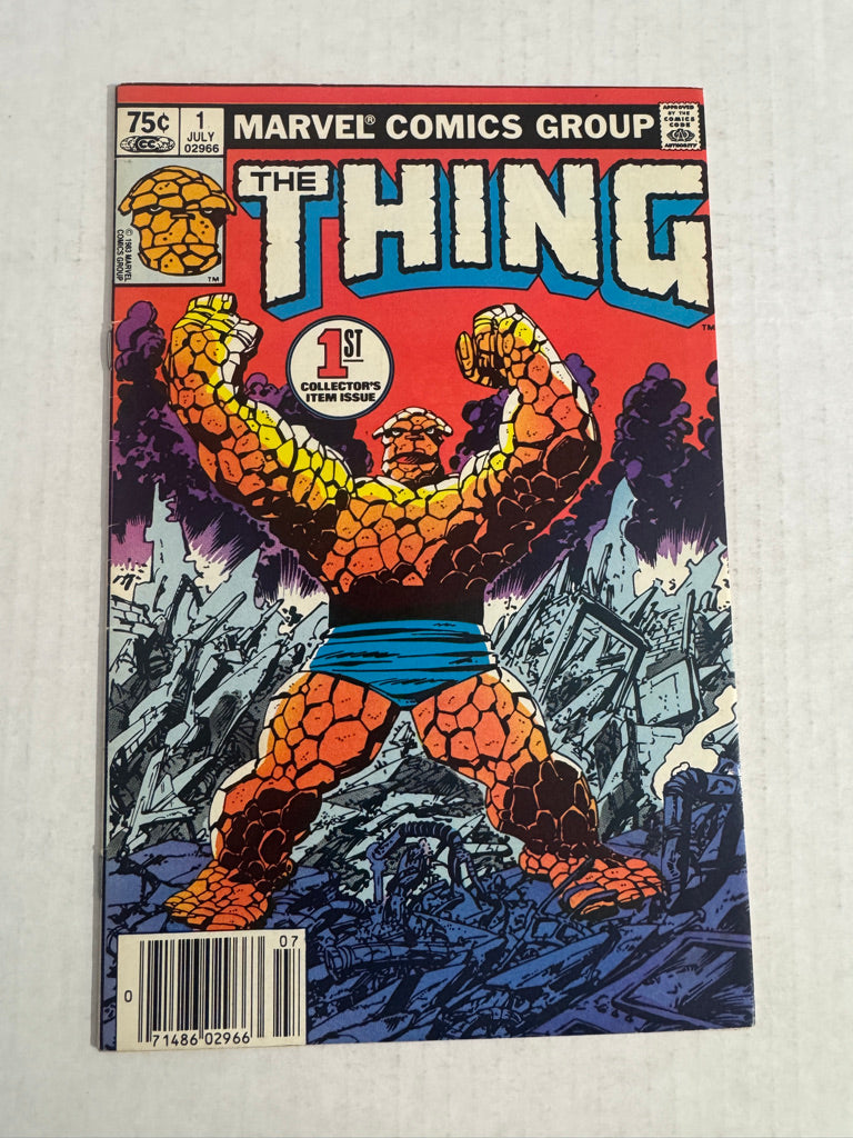 THE THING #1 VF John Byrne Cover CANADIAN PRICE VARIANT