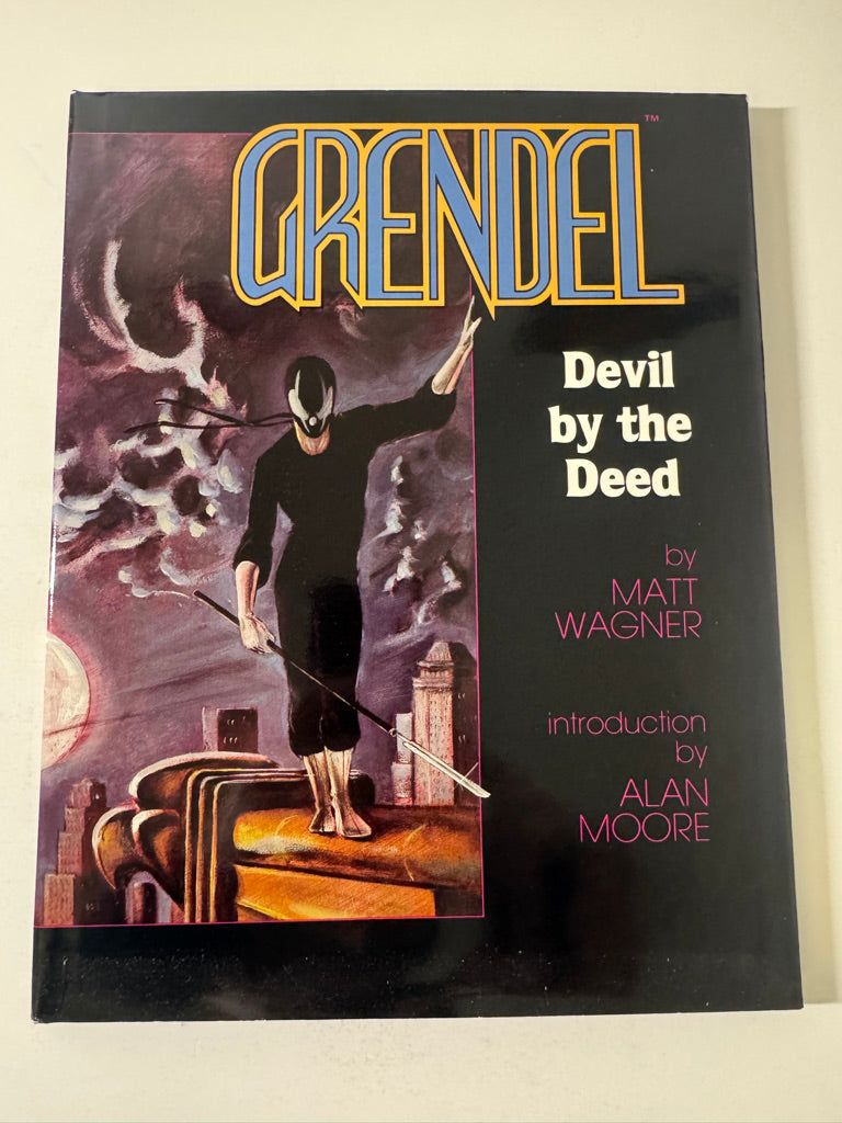 GRENDEL Devil By The Deed HC  NM- SIGNED 1st Edition