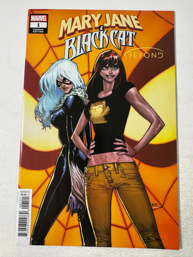 MARY JANE & BLACK CAT Beyond #1 NM Humberto Ramos Variant