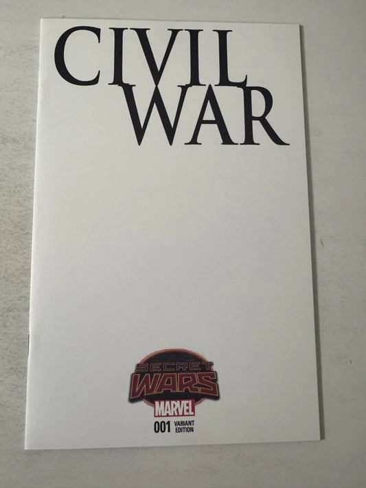 CIVIL WAR Secret Wars #1 NM  Blank Variant