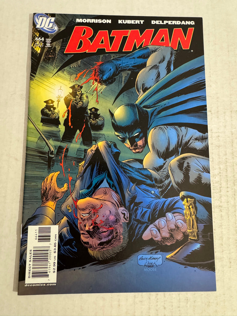 BATMAN #664 NM- Andy Kubert Cover