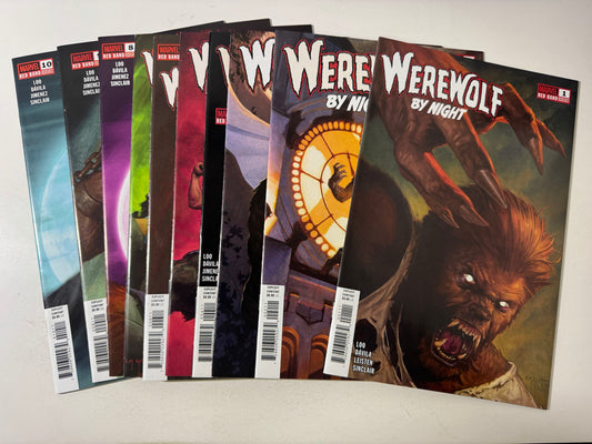 WEREWOLF BY NIGHT #1-10 NM- Red Band unsealed SET