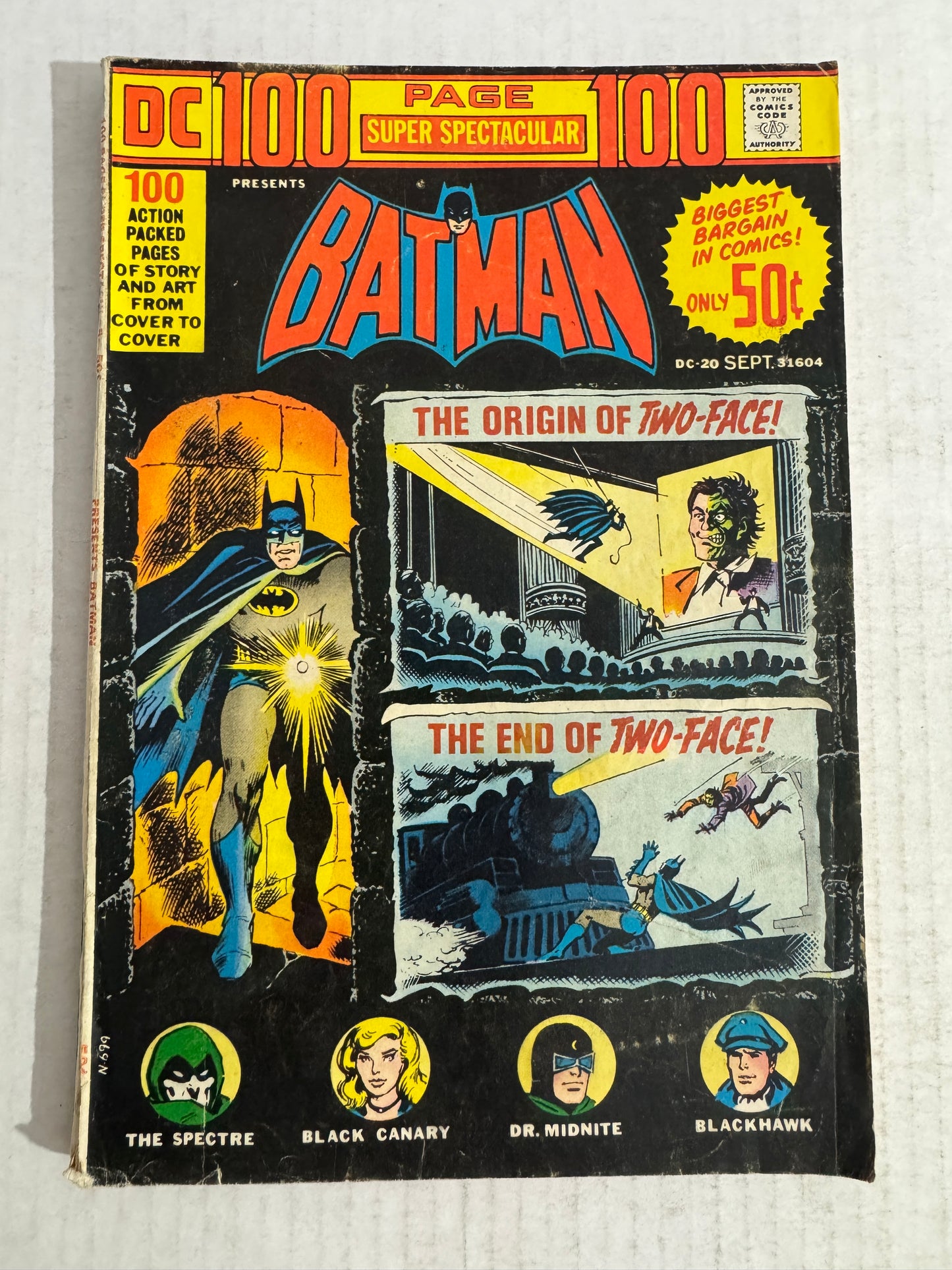 100 PAGE SUPER SPECTACULAR #20 GD+