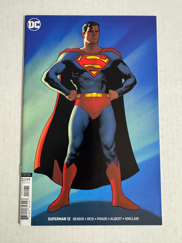 SUPERMAN #12 Vol 5 NM Adam Hughes Variant