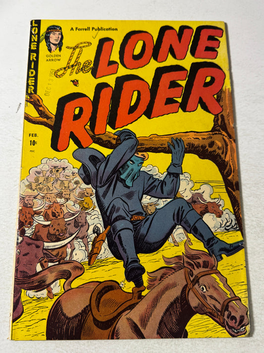THE LONE RIDER #6 VG+
