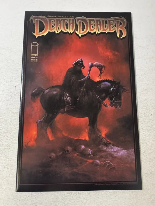 FRANK FRAZETTA'S DEATH DEALER #6 NM- B Variant (Image Comics)
