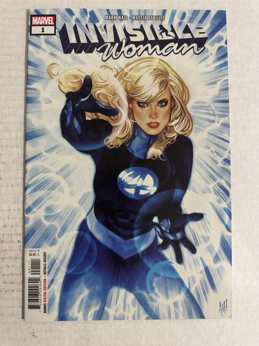INVISIBLE WOMAN #1 NM Adam Hughes Cover