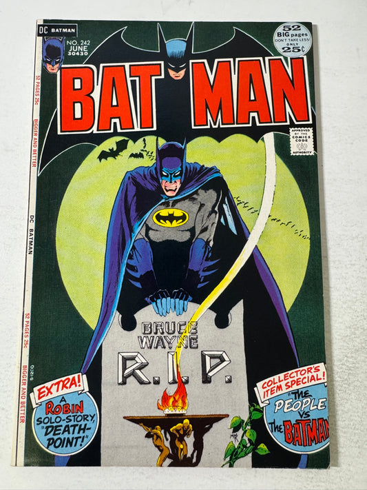 BATMAN #242 VF+ 1ST APPEARANCE