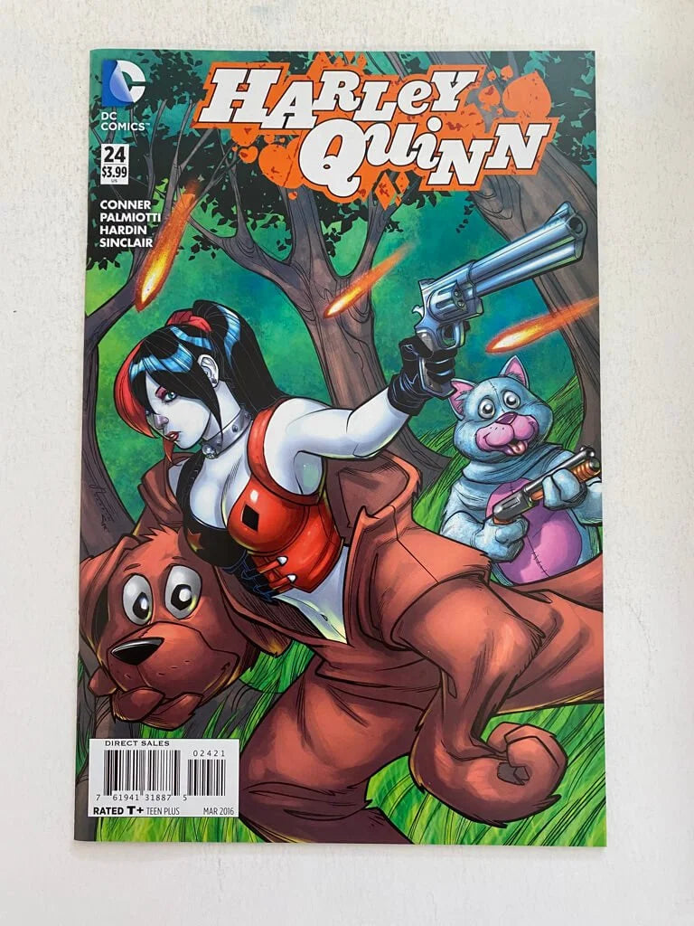 HARLEY QUINN #24 Vol 2 NM- 1:25 Chad Hardin Variant