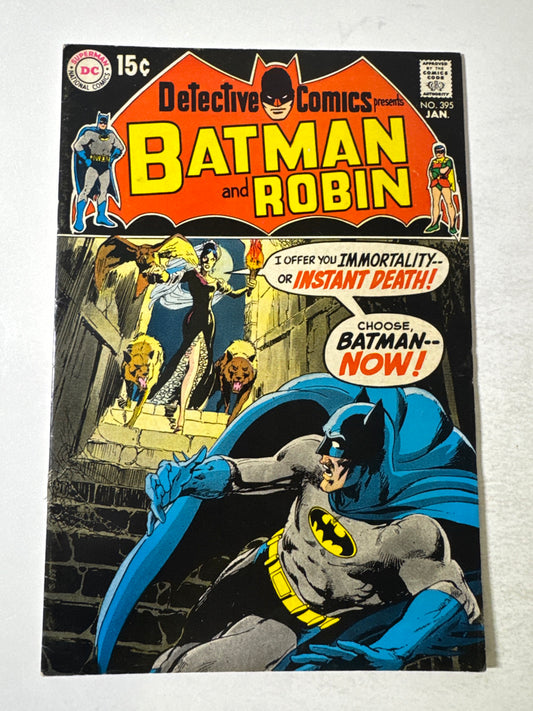 DETECTIVE COMICS #395 VF Neal Adams Cover
