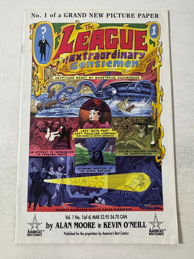 THE LEAGUE OF EXTRAORDINARY GENTLEMAN #1 FN/VF