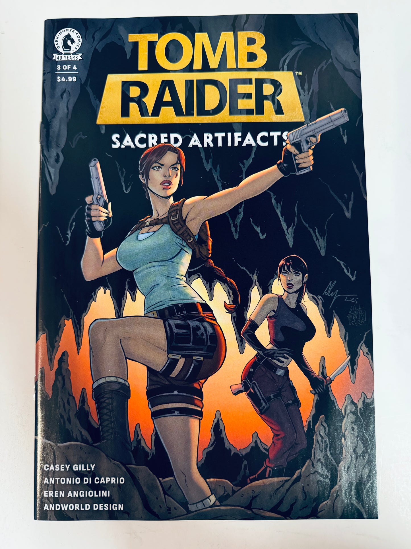 TOMB RAIDER: SACRED ARTIFACTS #3 NM