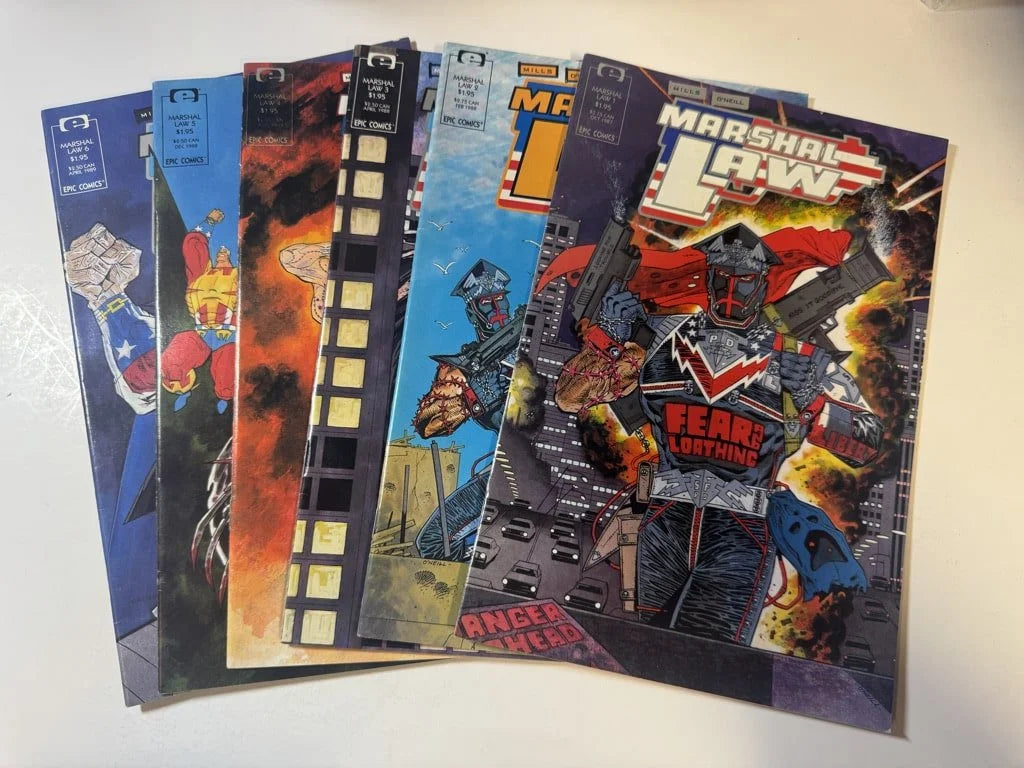 MARSHAL LAW #1-6 NM- Set