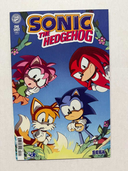 SONIC THE HEDGEHOG 35th ANNIVERSARY SPECIAL NM 1:15 Variant