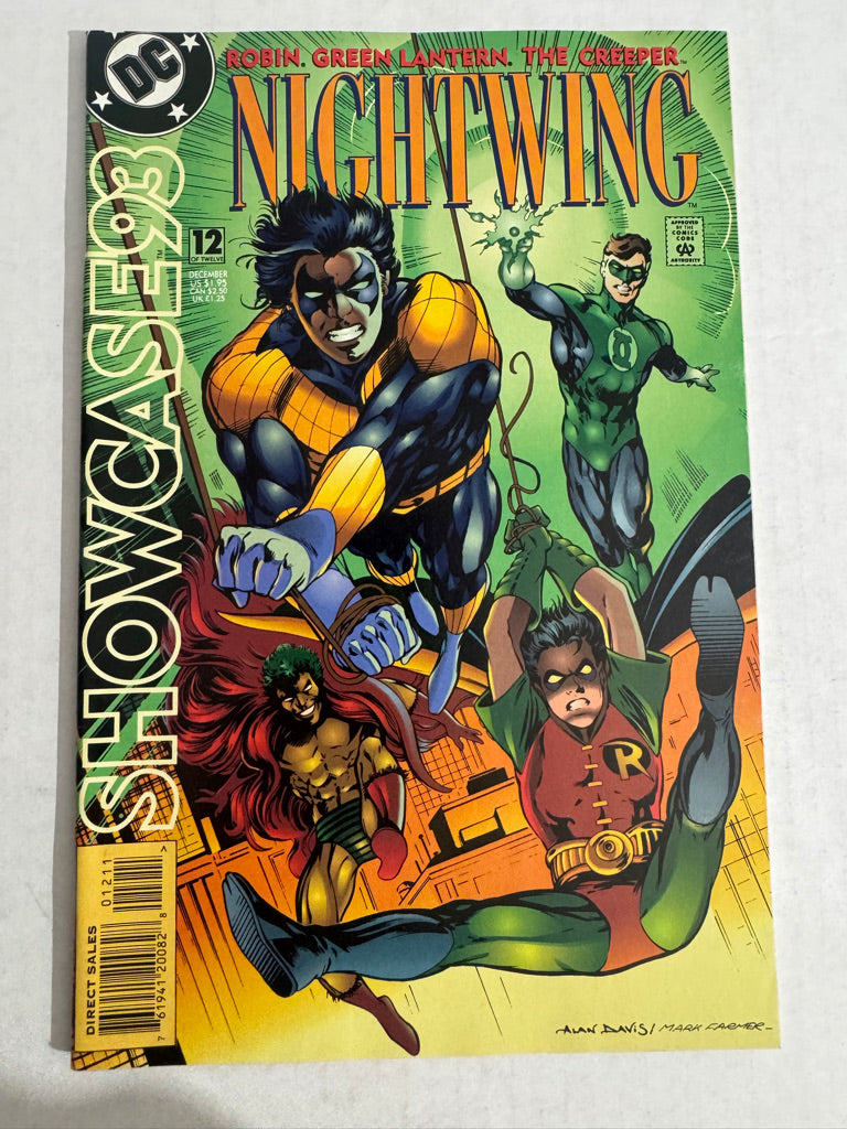 SHOWCASE '93 #12 NM Alan Davis Cover
