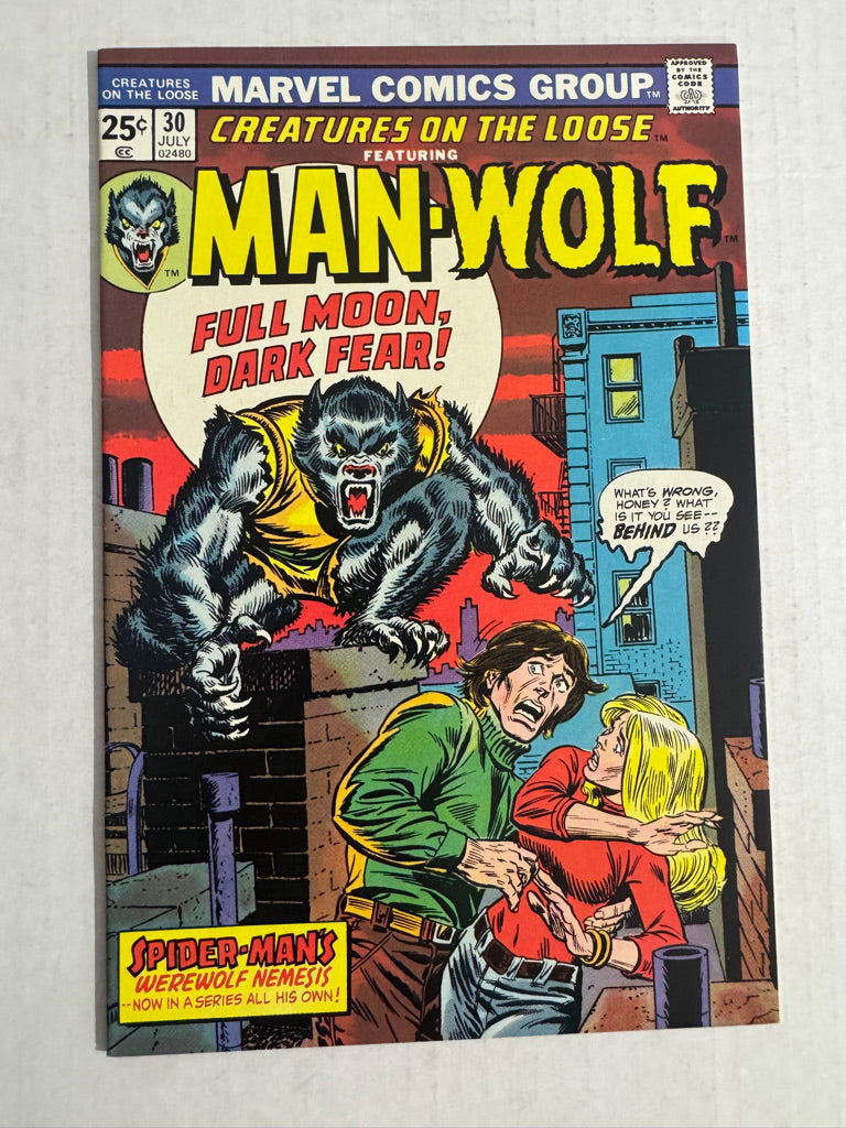 CREATURES ON THE LOOSE #30 NM- w/ MVS 1ST APPEARNACE