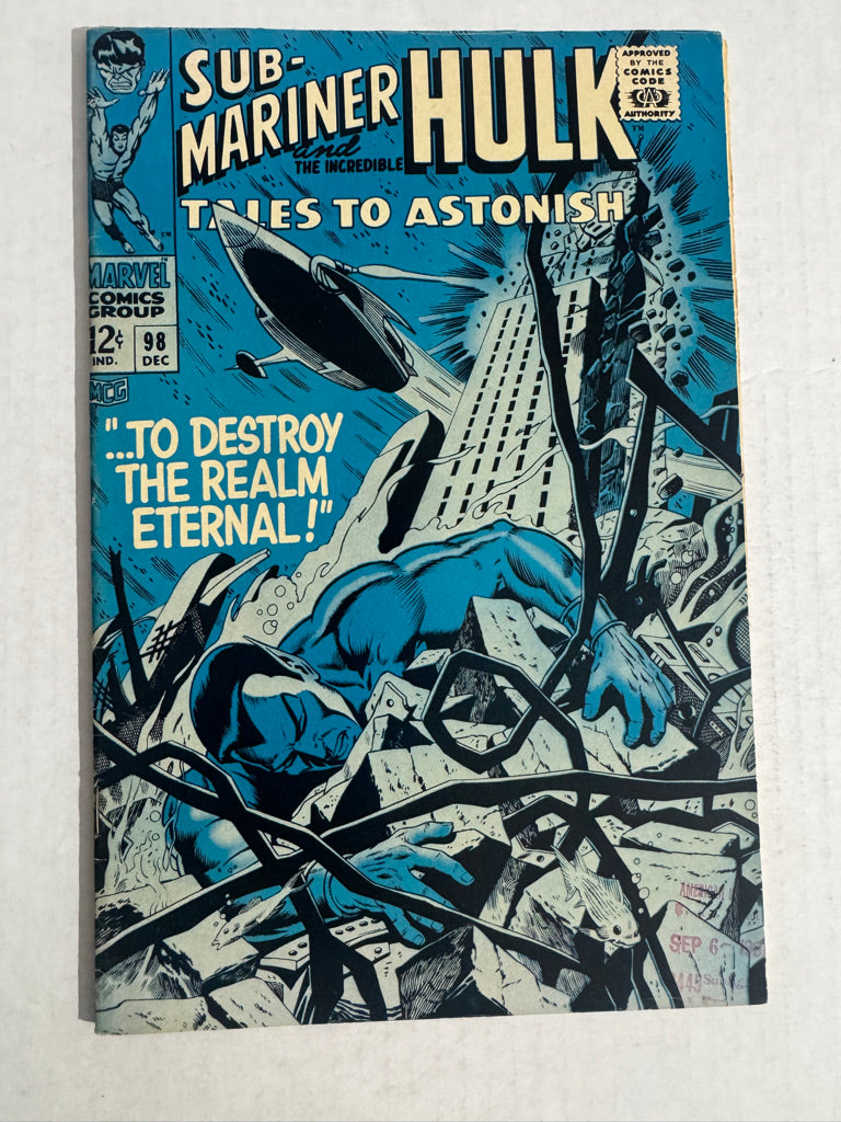 TALES TO ASTONISH #98 VF 1ST APPEARANCE