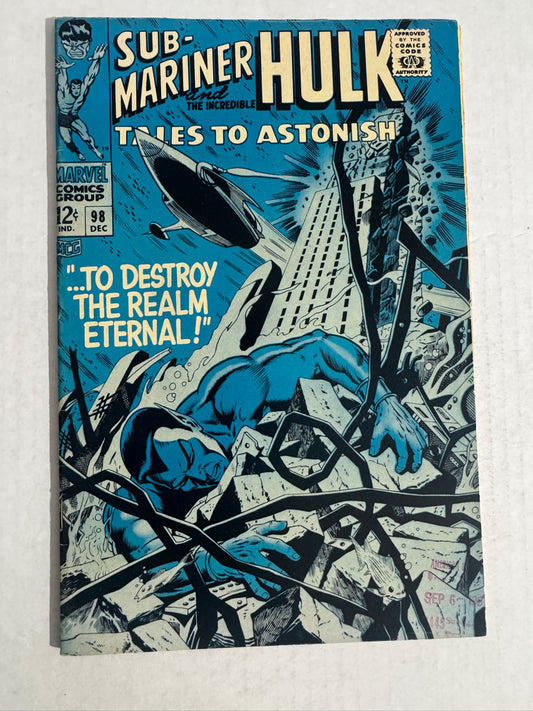 TALES TO ASTONISH #98 VF 1ST APPEARANCE