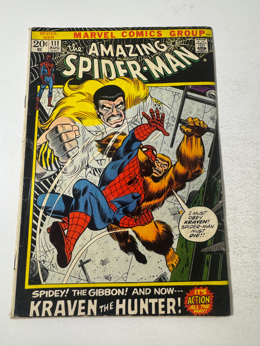 AMAZING SPIDER-MAN #111 GD