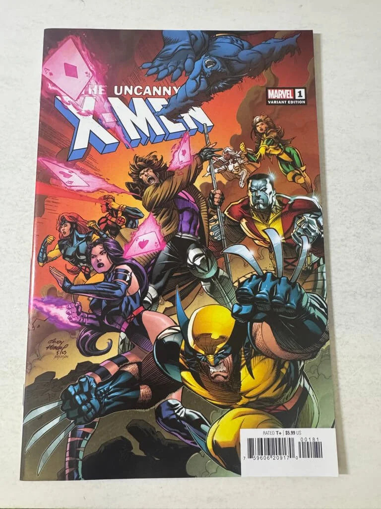 UNCANNY X-MEN #1 Vol 6 NM Andy Kubert Variant 1ST APPEARANCE