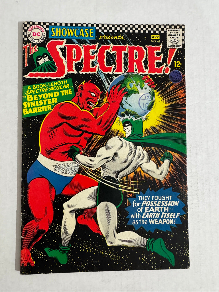 SHOWCASE #61 VG- W/ UK Pence Stamp
