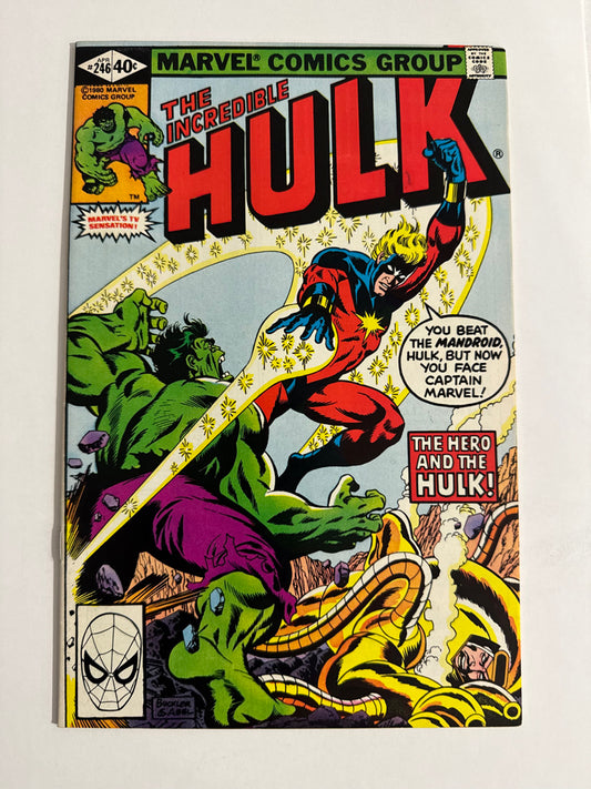 INCREDIBLE HULK #246 NM-