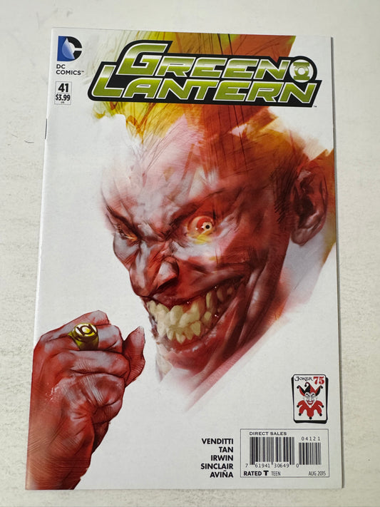 GREEN LANTERN #41 Vol 5 NM- Ben Oliver Joker Cover