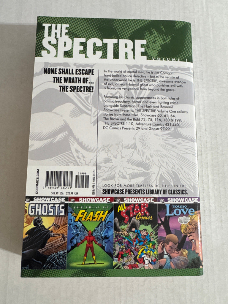 SHOWCASE PRESENTS THE SPECTRE Vol 1 TPB NM OOP
