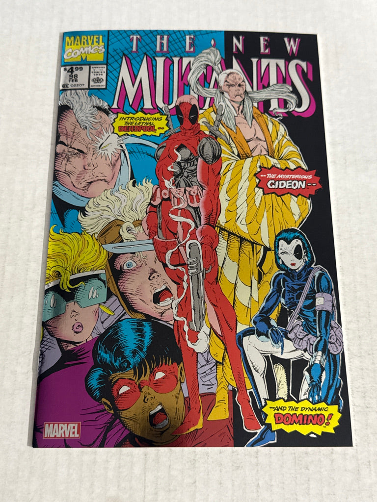 NEW MUTANTS #98 NM Rob Liefeld Foil Variant Facsimile