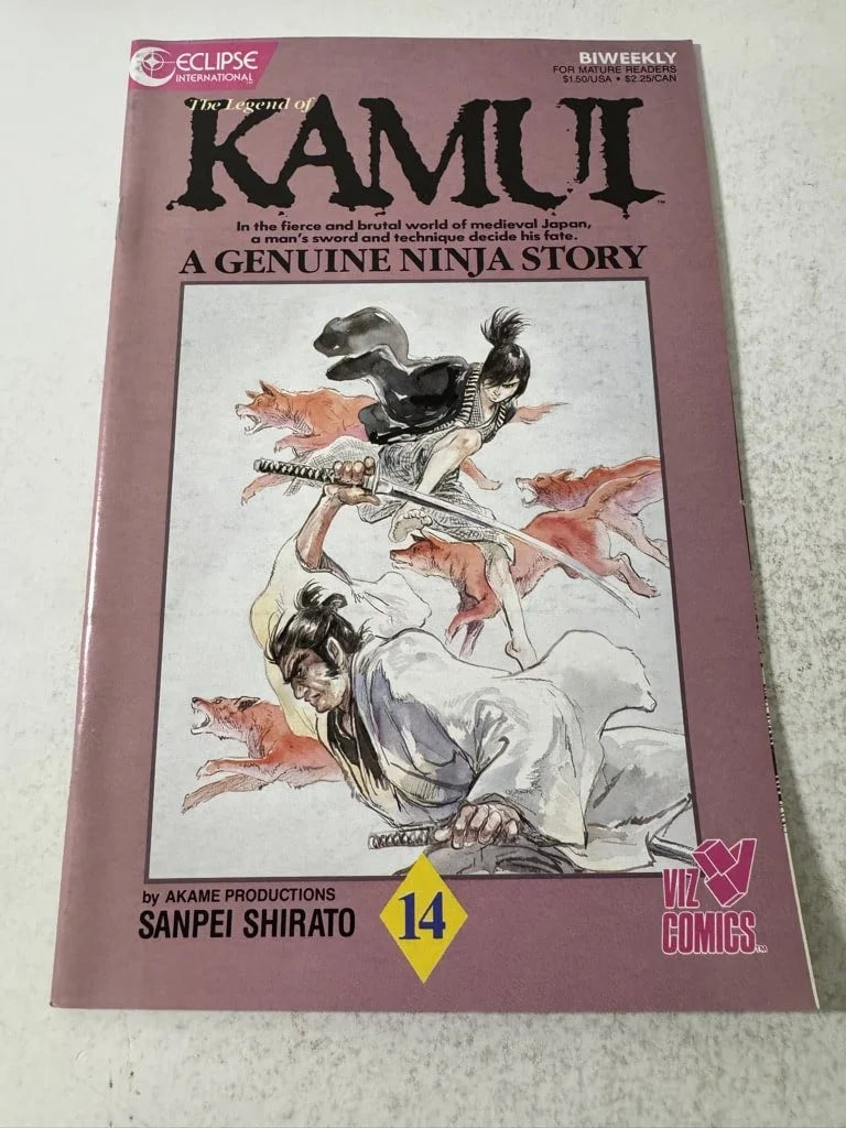 THE LEGEND OF KAMUI #14 NM