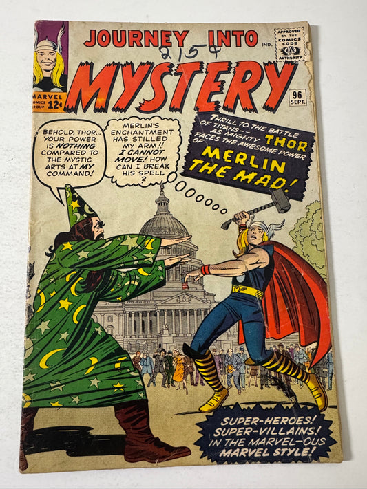 JOURNEY INTO MYSTERY #96 FR 1ST APPEARANCE