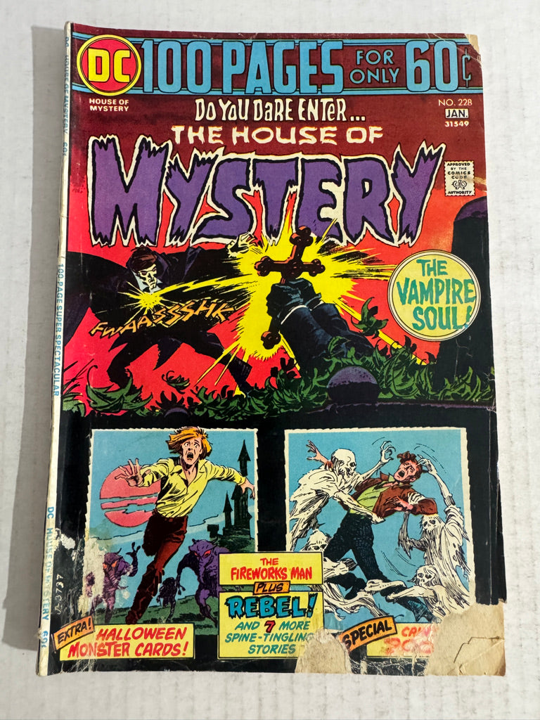 HOUSE OF MYSTERY #228 GD-