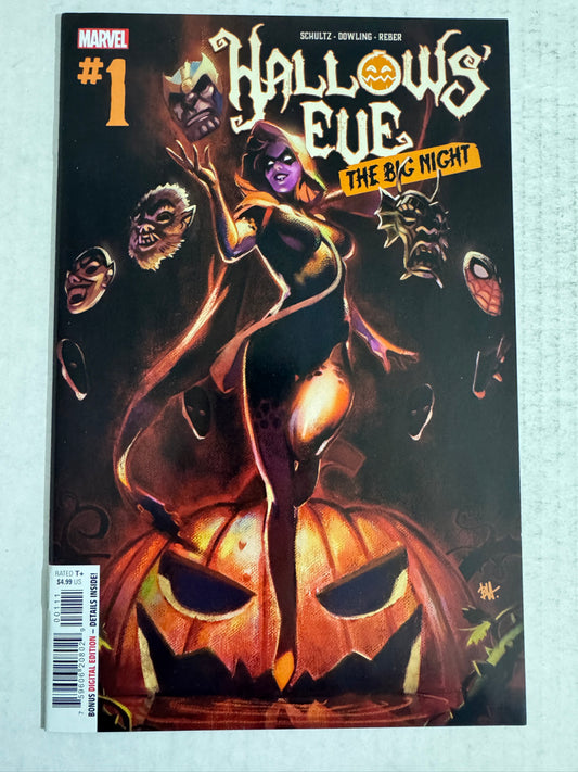 HALLOWS' EVE THE BIG NIGHT #1 NM Ben Harvey Cover