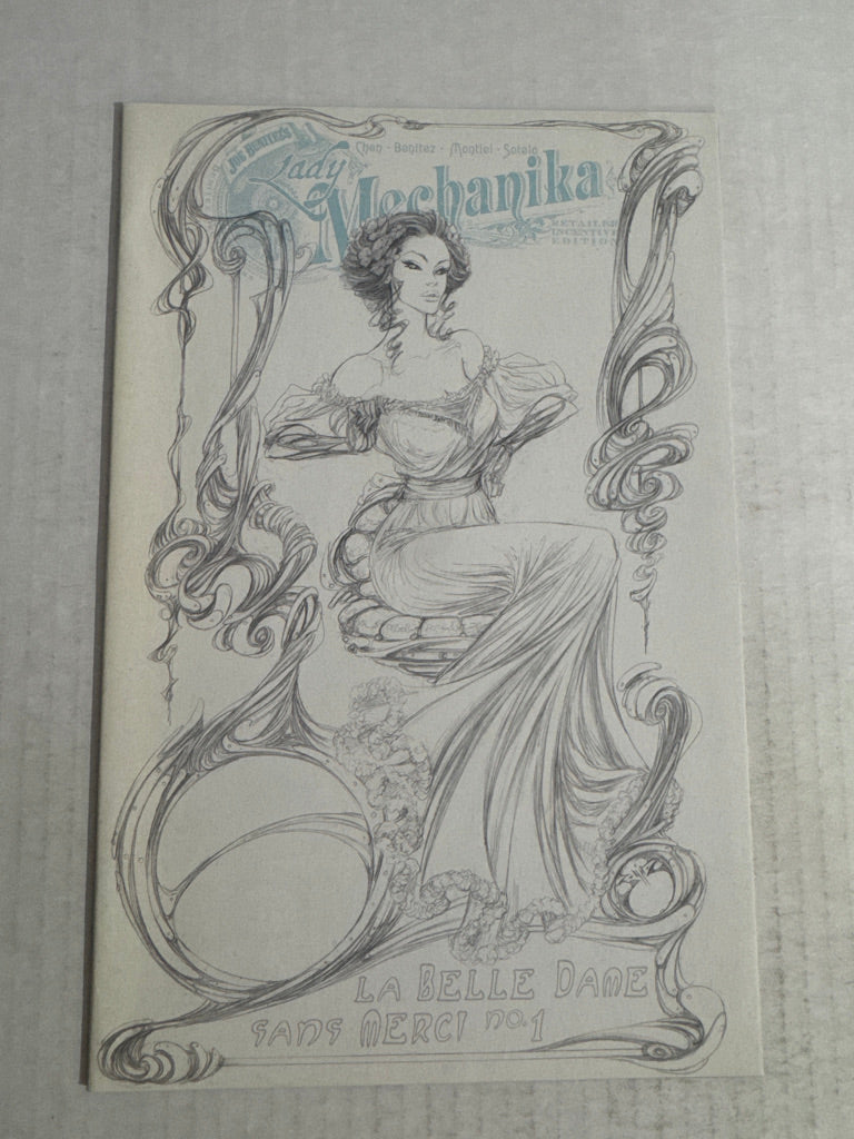 LADY MECHANIKA La Belle Dame Sans Merci #4 1:10 Joe Benitez Variant