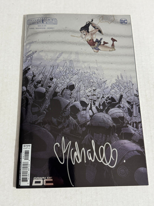 WONDER WOMAN #1 Vol 6 NM Chris Bachalo Variant 1ST APPEARANCE SIGNED