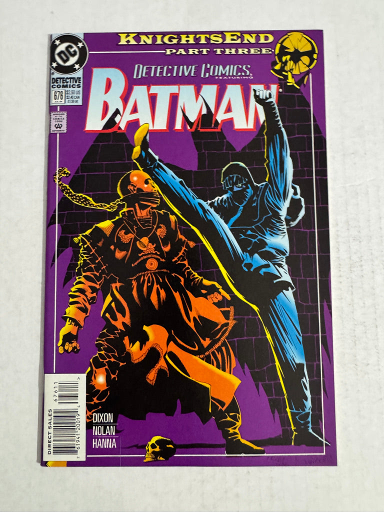 DETECTIVE COMICS #676 NM Kelley Jones Cover