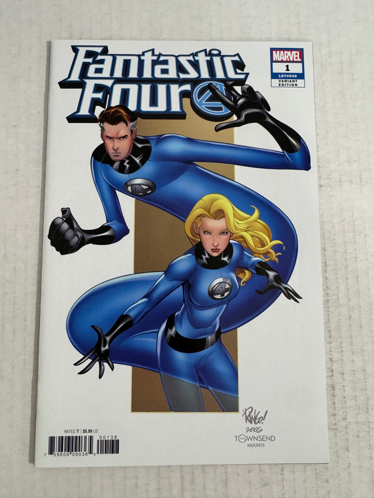 FANTASTIC FOUR #1 Vol 6 NM John Cassaday Variant 1ST APPEARANCE