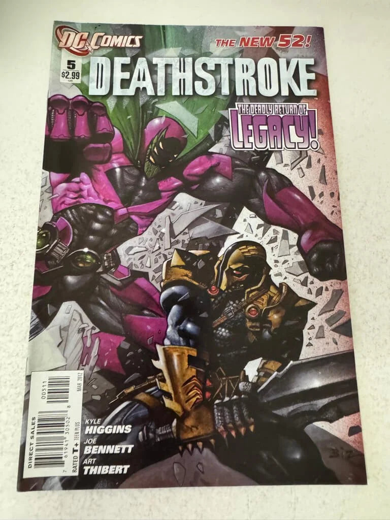DEATHSTROKE #5 Vol 2 Simon Bisley Cover