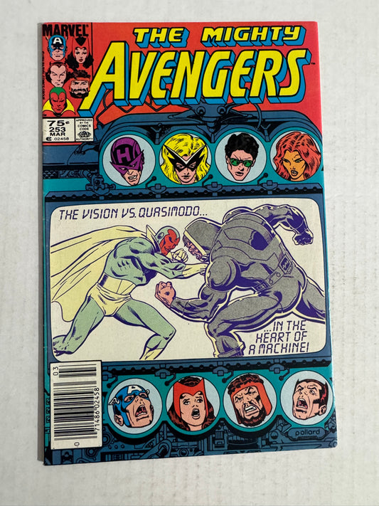 AVENGERS #253 VF CANADIAN PRICE VARIANT