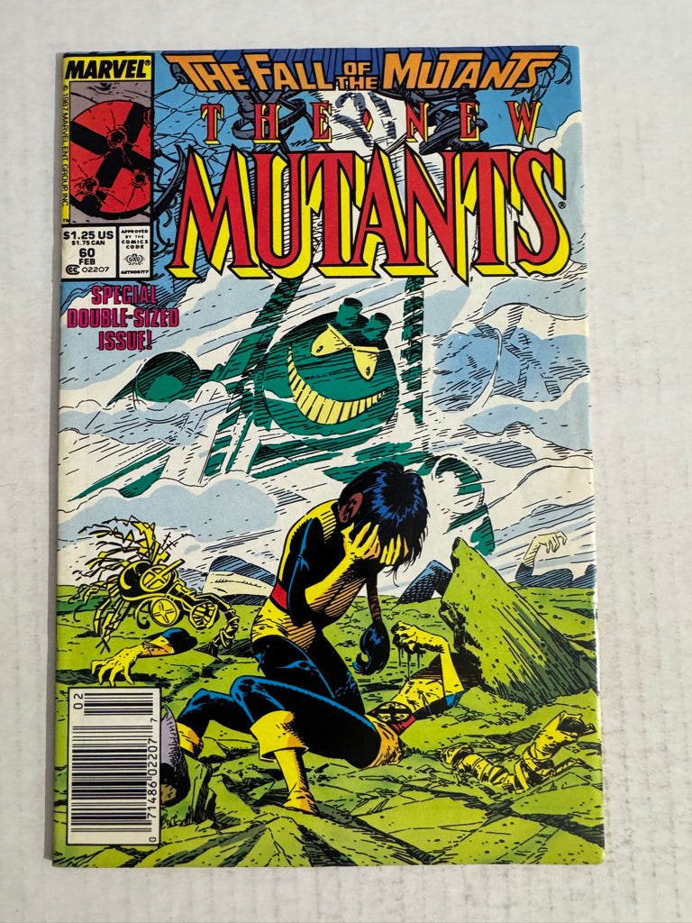 NEW MUTANTS #60 NEWSSTAND