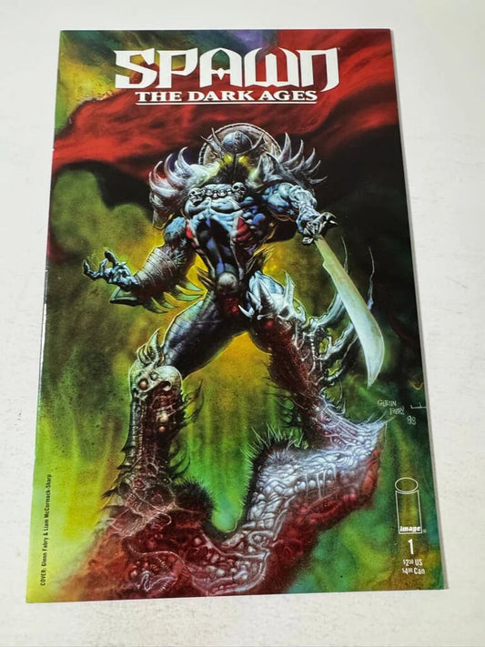 SPAWN THE DARK AGES #1 NM- Glenn Fabry Cover