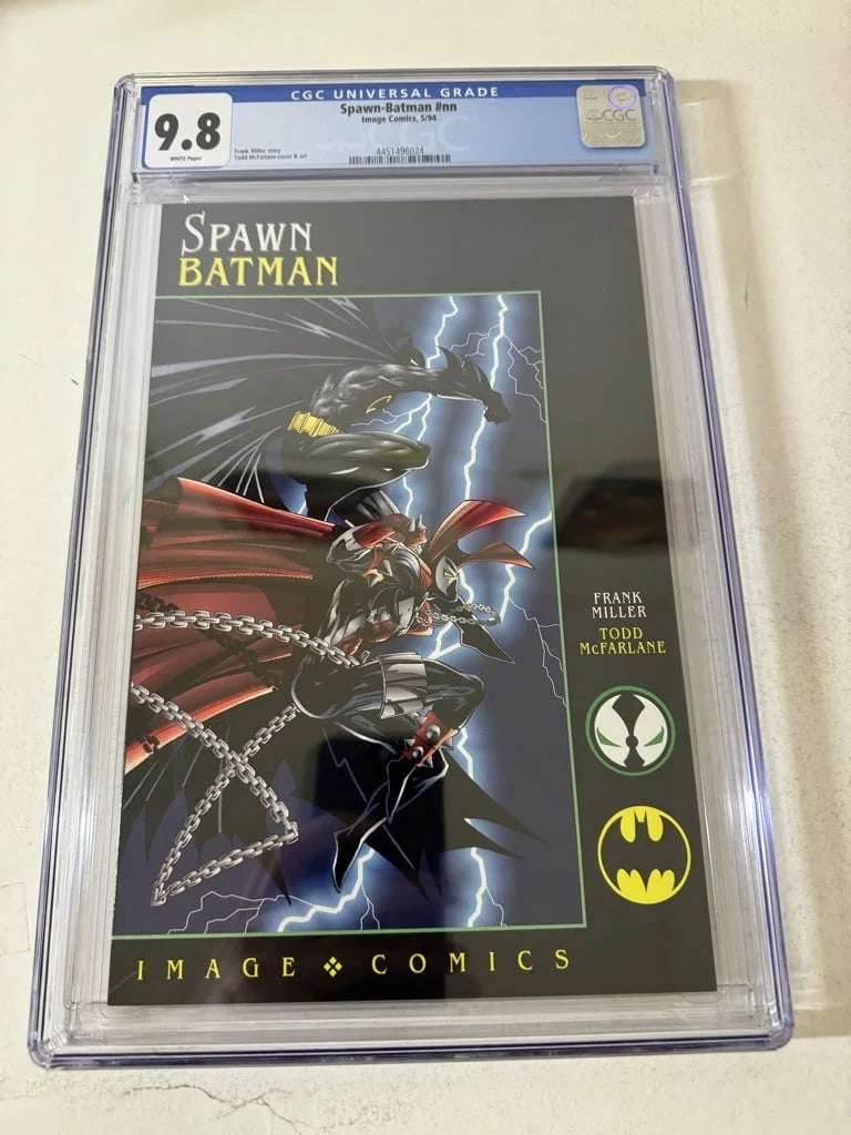 SPAWN BATMAN CGC 9.8 Todd McFarlane Cover