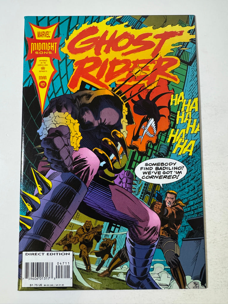 GHOST RIDER #47 Vol 2 NM