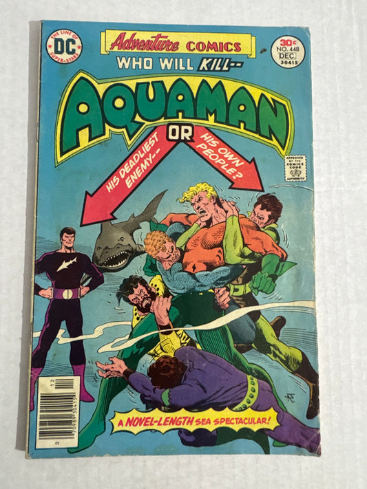 ADVENTURE COMICS #448 VG